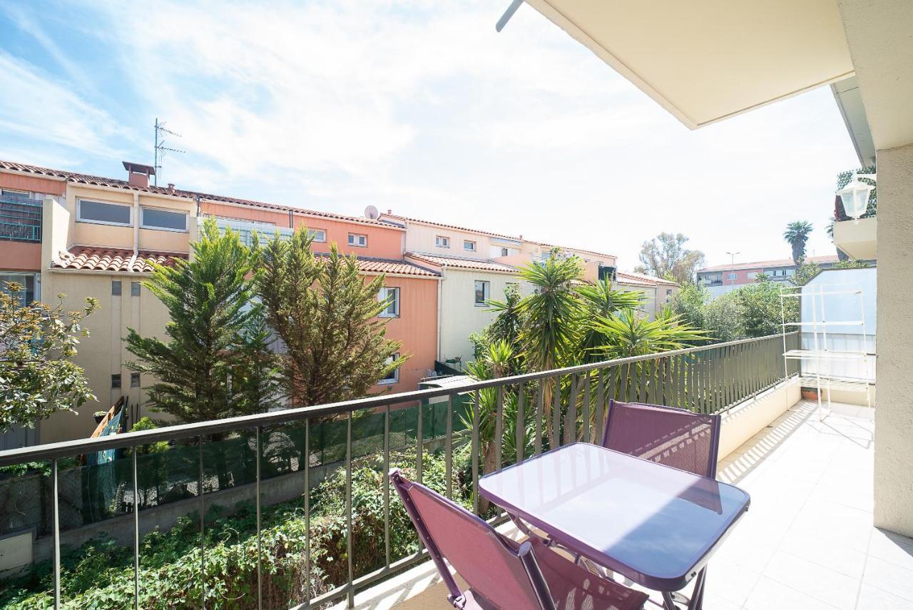 Le Marechal Juin - Appt 8 Voyageurs Apartment Перпинян Екстериор снимка